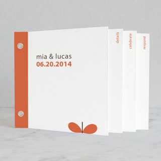 Grow Wedding Invitation Minibook&trade; Cards