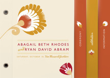 Papercut Wedding Invitation Minibook&trade; Cards