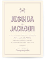 Rustic Keys Wedding Invitations