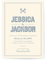 Rustic Keys Wedding Invitations