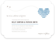 Honeycomb Heart Wedding Invitations