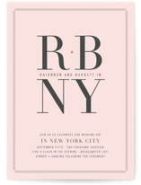 Stately Wedding Invitations