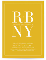 Stately Wedding Invitations