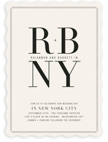 Stately Wedding Invitations