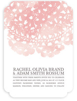 Watercolor and Doilies Wedding Invitations