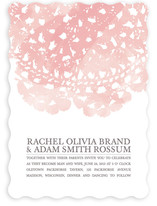 Watercolor and Doilies Wedding Invitations