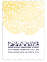 Watercolor and Doilies Wedding Invitations