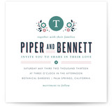 Sweet Florals Wedding Invitations