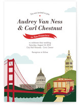 I Heart SF Wedding Invitations