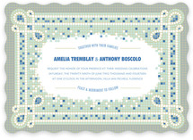 Mosaic Wedding Invitations