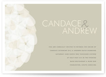 Modern Tulle Wedding Invitations