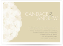 Modern Tulle Wedding Invitations
