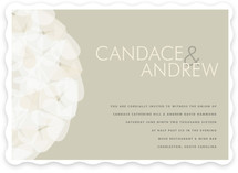 Modern Tulle Wedding Invitations
