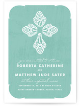 Blessed Lace Wedding Invitations