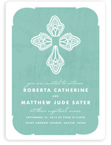 Blessed Lace Wedding Invitations