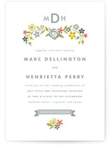 Flourish Nuptial Wedding Invitations