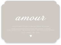 Amour Wedding Invitations