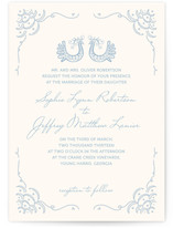 Whimsical Peacock Wedding Invitations