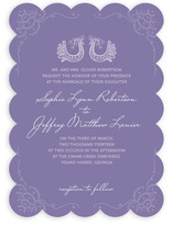 Whimsical Peacock Wedding Invitations