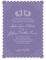 Whimsical Peacock Wedding Invitations