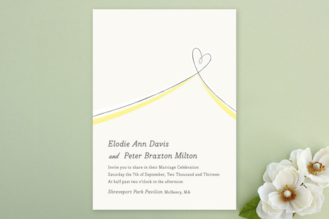 Heart Aflutter Wedding Invitations