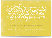 Genesis Wedding Invitations