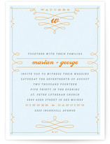 Mr. Watters Wedding Invitations