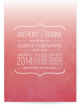 Dive In Wedding Invitations