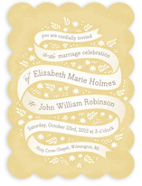 Ribbon + Field Wedding Invitations