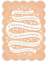 Ribbon + Field Wedding Invitations