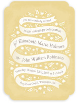 Ribbon + Field Wedding Invitations