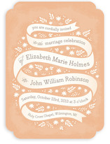Ribbon + Field Wedding Invitations
