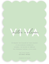 Viva Las Marriage Wedding Invitations