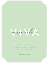 Viva Las Marriage Wedding Invitations