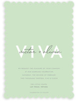 Viva Las Marriage Wedding Invitations