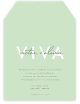 Viva Las Marriage Wedding Invitations