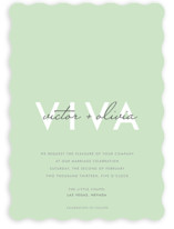 Viva Las Marriage Wedding Invitations