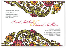 Modern Maharani Wedding Invitations