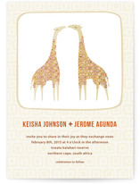 love in africa Wedding Invitations