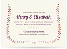 Charming Laurel Wedding Invitations