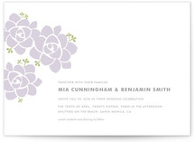 Sunday Succulent Wedding Invitations