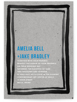 Artist's Frame Wedding Invitations