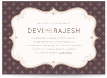 Indian Flair Wedding Invitations