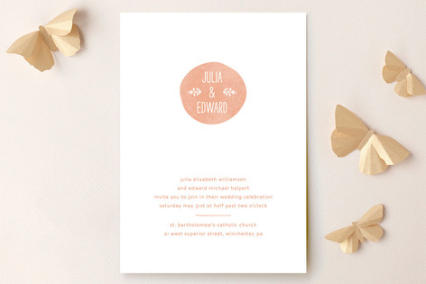 Sweet Stamp Wedding Invitations