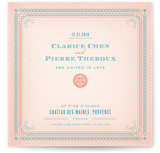 Chinoiserie Wedding Invitations