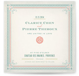 Chinoiserie Wedding Invitations