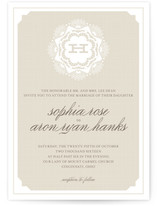 Grand Lace Wedding Invitations