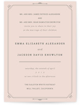 All About Archer Wedding Invitations