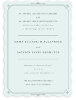 Simple Deco Wedding Invitations