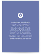 Modern Star Wedding Invitations